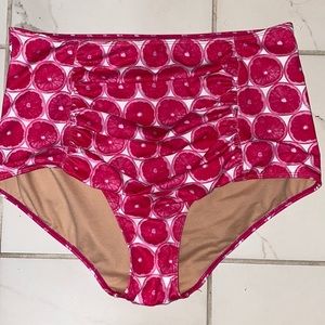 Kortni Jeane Ruched 2.0 Grapefruit Bottoms